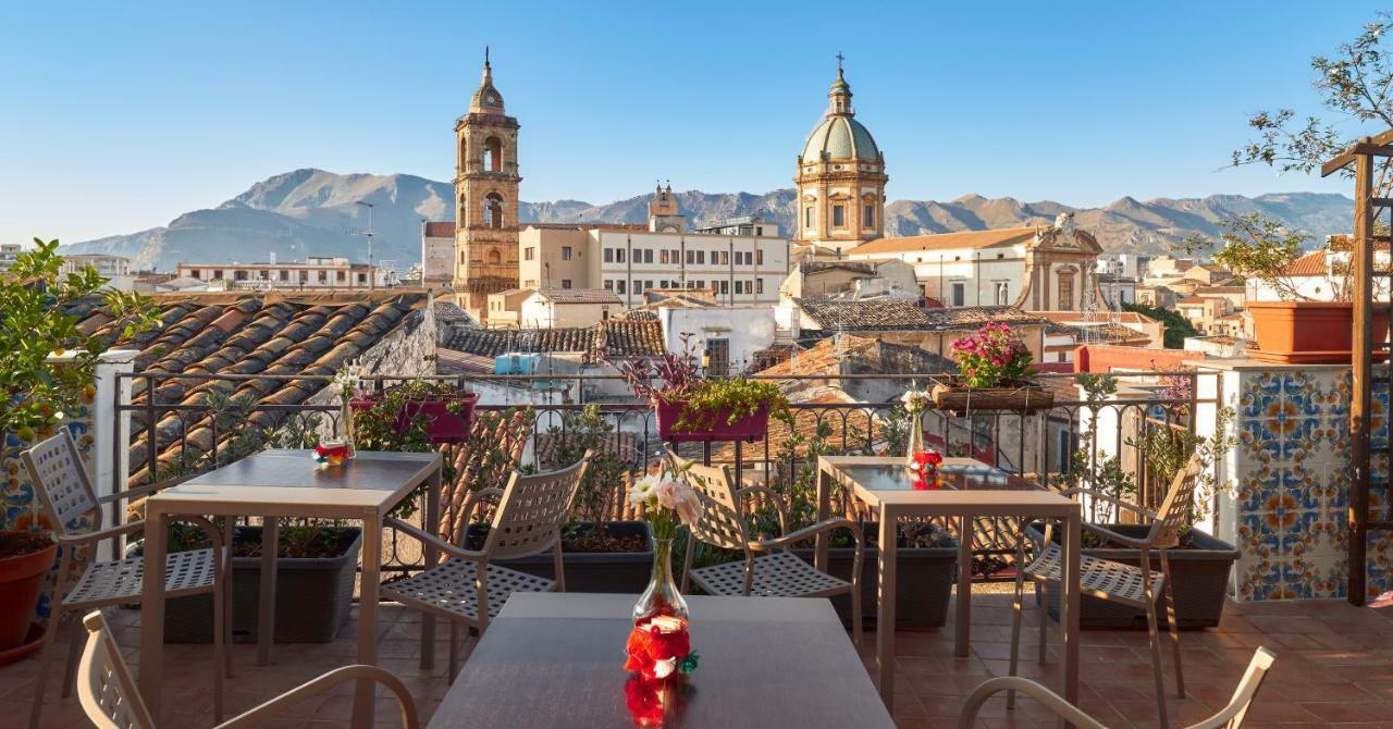 팔레르모 La Terrazza Sul Centro B&B 외부 사진